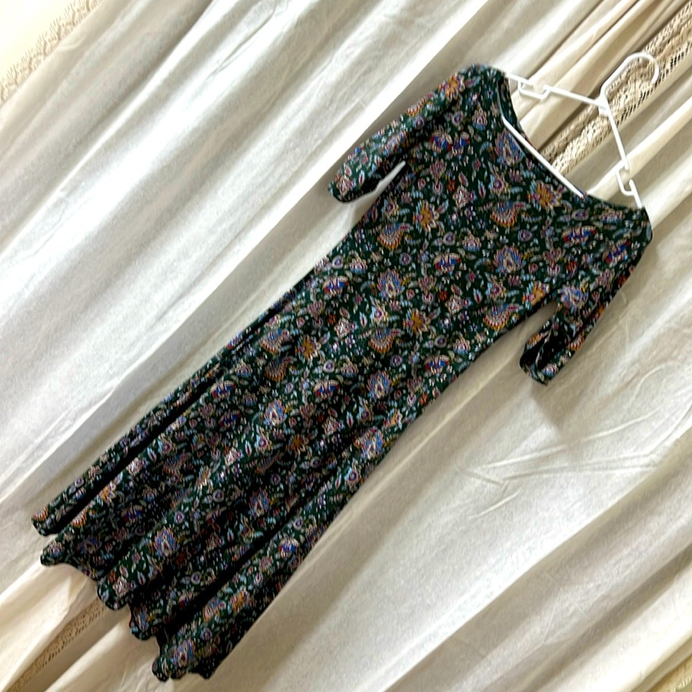 Cottagecore Boatneck Vintage Ralph Lauren Knit Dress - Picture 3 of 7